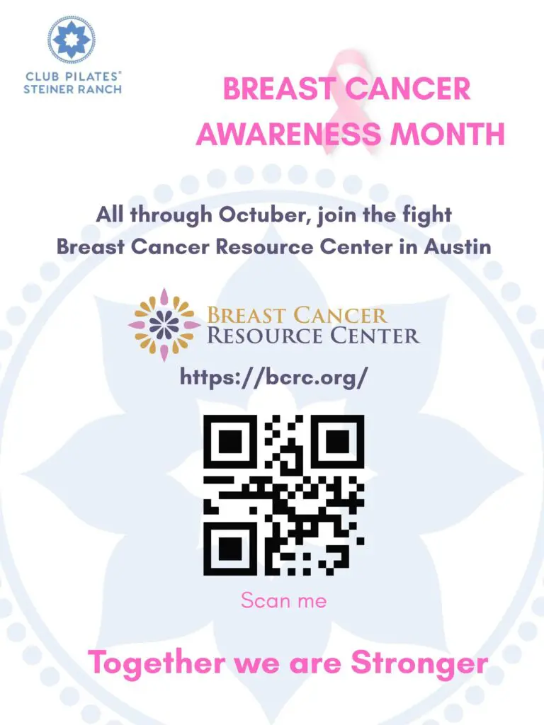 Breast Cancer Awarness Month flyer