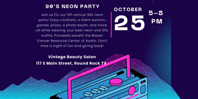 Dark Purple Synthwave Music Party Invitation Your Story (Real Estate Flyer)