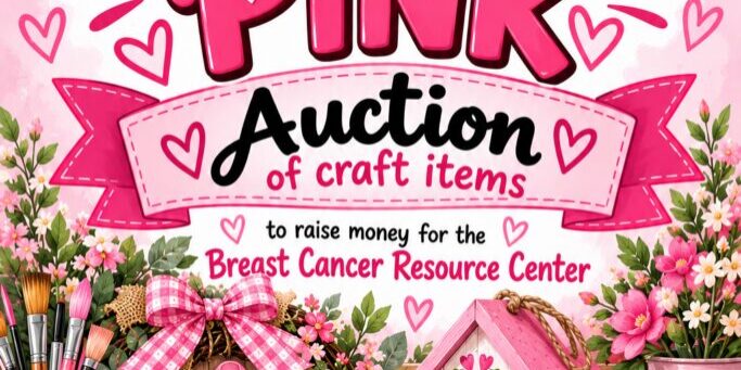 tickled pink auction flyer